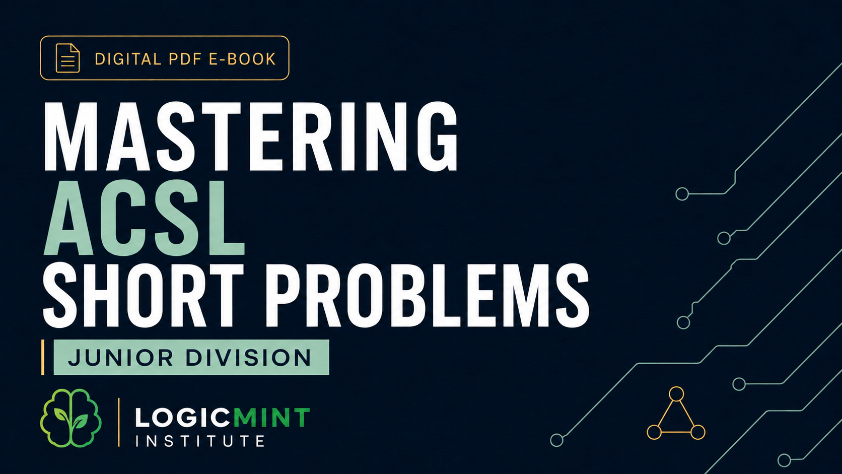 Cover artwork for Mastering ACSL Short Problems — Junior Division